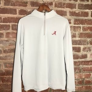 Alabama Peter Millar Quarter Zip Pullover